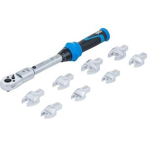 BGS - 7192 - Momentsleutelset - 10-dlg. - voor 9 x 12 mm insteekgereedschap - 6-30 Nm