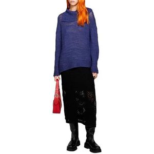 Sisley Sweater voor dames, Blauw 34h, XS