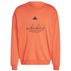 Adidas - Brand Love - Sweatshirt - Oranje - French Terry