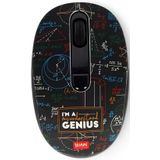 Legami - Draadloze Muis - Genius-thema - Draadloze Verbinding tot 10 m - 3 Snelheidsopties