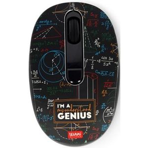 Legami - Draadloze Muis - Genius-thema - Draadloze Verbinding tot 10 m - 3 Snelheidsopties