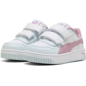 PUMA Carina Street V Inf sneakers voor babymeisjes, Puma Wit gepolijst roze zeeglas, 21.5 EU