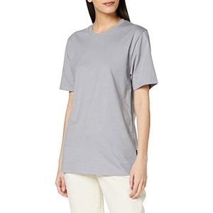 Trigema Dames T-Shirt Deluxe Katoen, Cool-grey, XL