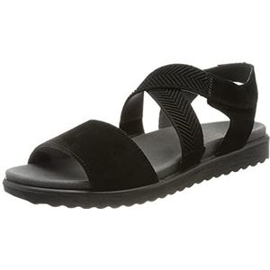Legero dames savona sandaal, Zwart Zwart 0000, 36 EU