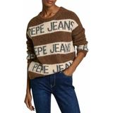 Pepe Jeans Helmi Trui Bruin Vrouw