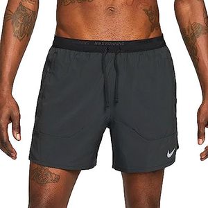 Nike Df Stride 5In Bf Shorts Black/Black/Reflective Silv L