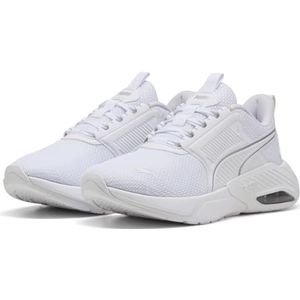 PUMA Unisex X-Cell NOVA FS Road Running Schoen, Wit Zilver, 4.5 UK, Puma White Puma Zilver, 37.5 EU