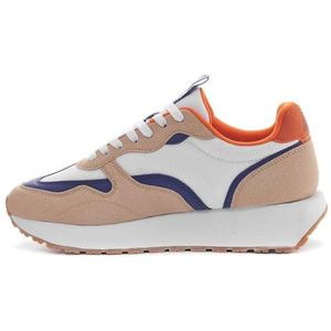 Kappa - Neon Polo - Sportpolo - Wit en Neongeel