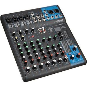 Yamaha MG10XU Mixer - Compacte mixer met tien ingangskanalen, D-PRE-microfoonvoorversterkers, USB en SPX-effecten