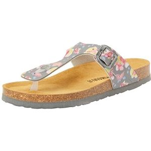 Dr. Brinkmann Dames 700551-09 Slippers, 40 EU, grijs, 40 EU