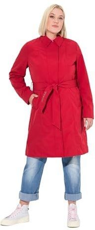 Ulla Popken - Tussenmantel - Rood - Normale Pasvorm