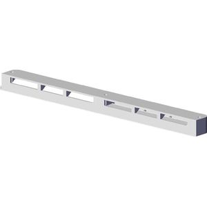 ARIMEO Vensterventilator classic T voor houten ramen voor ventilatie bij gesloten positie, raamvouwventilator, kunststof wit