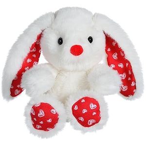 Fluffy love wit konijntje 14 cm
