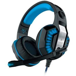 BERSERKER Gaming Headset USB 7.1 met Microfoon, Bass Vibration, LED, Afstandsbediening, 50 mm