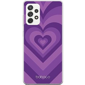 ERT GROUP mobiel telefoonhoesje voor Samsung A52 5G / A52 LTE 4G / A52S 5G origineel en officieel erkend Babaco patroon Hearts 007, hoesje is gemaakt van TPU
