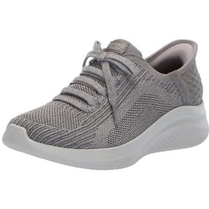 Skechers Martha Stewart x Slip-ins: Ultra Flex 3 Knit Slip-On Sneakers for Women, Taupe, 5.5