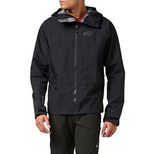 Millet - Kamet Light GTX JKT M - Hardshell-jas voor heren - waterdicht Gore-Tex-membraan - Alpinisme - zwart