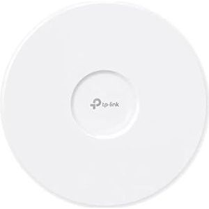 Netwerkaccessoires, WiFi 7 Access Point, 22000 Mbit/s, 2 poorten, 10 GbE, plafondinstallatie, ideaal voor omgevingen met een hoge vraag