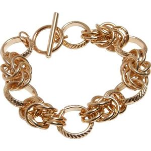 Urban Classics Unisex Armband Multiring Bracelet gold L/XL