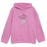 Pailletten Top - Glitterkunstwerk - Elastische Manchetten - Zwart