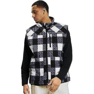 Brandit Lumber Vest, wit/zwart, 3XL