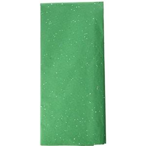 SatinWrap luxe zijdepapier, smaragdgroen, glinsterend, 5 vellen