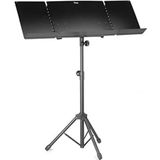 Stagg 25013931 MUS-A6 BK Orchestral Music Stand met fold-tablet