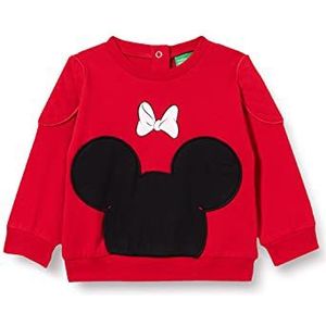 United Colors of Benetton Capuchontrui voor meisjes, Rosso 015, 82 cm