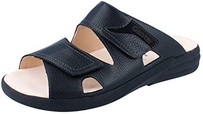 Ganter - Zwarte Slippers - Groen - Dames