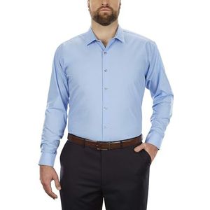 UNLISTED Effen smokinghemd voor heren, lichtblauw, (XXL Hoog) 47 cm Nek 94/97 cm Mouw