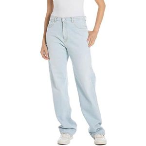 Replay Laelj High Waist Comfy Fit Jeans voor dames, 010, lichtblauw, 25W x 32L