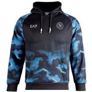 SSC NAPOLI Sweatshirt Allover Ea7 Allover uniseks - volwassenen