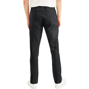 Dockers Vrijetijdsbroek voor heren, Zwart, 34W / 36L