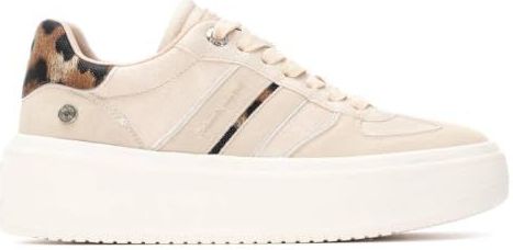 Refresh - 17295301 - Sneakers - Beige - Plat - Veters - Casual