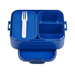 Mepal Bento Lunchbox midi – Broodtrommel - 4 boterhammen - Vivid blue