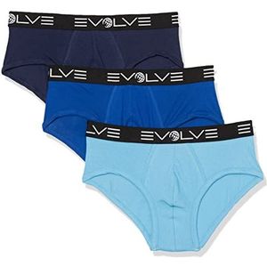 Evolve Heren Slips, Varsity Navy/Surf op het web/Alaskan Blauw, L