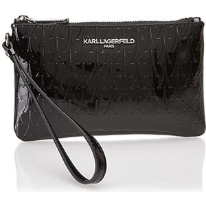 KARL LAGERFELD Paris Lh1lz7av-blk-one Gr wrislet handtas, zwart, eenheidsmaat, zwart, One Size