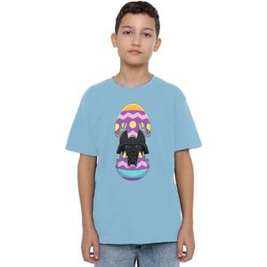 Star Wars Vader Bad Egg Unisex Kids T-shirt, lichtblauw, 3-4 jaar, Lichtblauw, 3-4 jaar