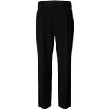 Chino - Zwart - 62% Polyester - Riemlussen en Steekzakken