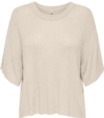 ONLY - Onltara - T-shirt - Beige - Losse Pasvorm