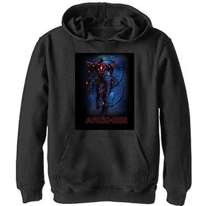 Marvel Arishem Blue Hoodie voor jongens, zwart, L