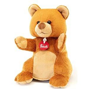 Trudi - Handpop Beer (S-29308) - Pluche Knuffel Handpop- Ca. 24 cm (Maat S)