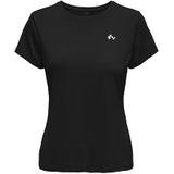 Only Play Trainingsshirt voor dames met logo, zwart, XS