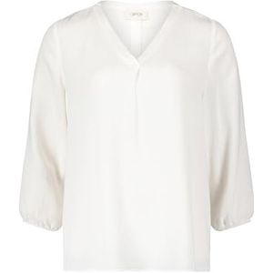 Cartoon Casual blouse met knopen voor dames, gebroken wit, 44
