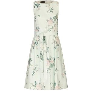 APART Fashion satijnen jurk, Jade multicolor, 38