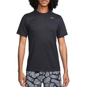 Nike Dri-FIT Legend Shirt voor heren, zwart/mat zilver, M