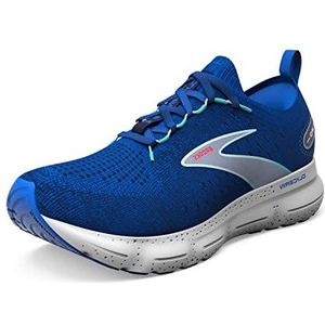Brooks Glycerin StealthFit 20, sneakers voor heren, Surf The Web/Peacoat/White, 46 EU, Surf The Web Peacoat White