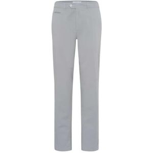BRAX Everest Chinobroek voor heren, met hoogwaardige stylingdetails, vrijetijdsbroek, zilver, 36W / 34L