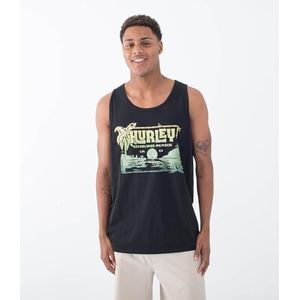 Island Vibes SLUB Tank Zwart