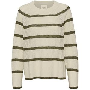 Part Two Dames Sacha Relaxed Fit Pullover met lange mouwen, Kalamata Streep, S